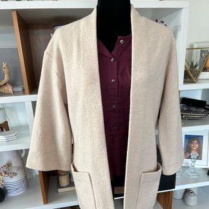 Merino wool cardigan in size XS